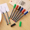Plumín Delineador de Punta Ultra Fina para Estudiantes, Dibujo Artístico, Bocetos, Marcador de Tinta a Base de Agua de Cuatro Colores, Bolígrafo para Firmar para Uso de Oficina