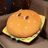 Lindo Pan Hamburguesa Muslo de Pollo Almohada Sofá Sala de Estar Niñas Durmiendo Felpa Cojín de Respaldo Oficina Cojín Lumbar Cojín