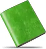 Cartera multifuncional estilo japonés transfronteriza con monedero grande, plegable, antirrobo RFID, de piel genuina para hombre