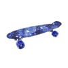 Tabla de pez pequeño de transferencia de agua de 22 pulgadas, tabla de plátano de plástico, tabla de pez cielo estrellado, patineta de cuatro ruedas de una sola combadura, patineta transfronteriza de Amazon