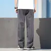 Pantalones Cargo de Bolsillos Múltiples para Hombre, Primavera y Verano, Versátiles, Holgados, Rectos, Casuales, Antiarrugas, Modernos, de Pierna Ancha