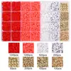 Caixa de Conjunto de Contas de Argila Macia com 24 Compartimentos Transfronteiriça 6mm Contas de Argila Macia Acessórios Kit de Material DIY Feito à Mão para Enfiamento de Contas Contas Soltas