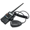 Microfone de mão para rádio comunicador Baofeng UV-5R microfone de voz microfone de ombro mão mai série de rádios comunicadores Baofeng BF-888S universal