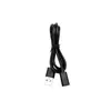 Cabo Adaptador USB-A Macho para Tipo-C Fêmea Cabo de Extensão Tipo C Fêmea 1,2m 3m Cabo de Alimentação Ecológico