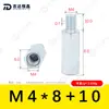 Venta al por mayor del fabricante Espárrago Hexagonal de Hilo Único Acero al Carbono Galvanizado Zinc Blanco Columna de Soporte de Aislamiento Macho-Hembra Hexagonal Columna Hexagonal M3-M8