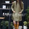 Gabardina Impermeable de Moda, Longitud Media, Estilo Japonés y Coreano, Poncho Gabardina para Adultos, Impermeable Ligero Ultra-Ligero para Viajes al Aire Libre