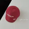 Gorras para Niños Primavera y Otoño Gorras de Borde Duro con Visera para Niños y Niñas Estilo Coreano Ins Letra Gorras de Moda Otoño Gorras de Béisbol para Niños
