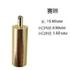Accesorios Especiales de Boquilla de Cobre Inflable para Encendedores Dupoenlang, Adaptador de Cobre Puro, Boquilla de Gas Denix, Máquina de Rueda de Amolar