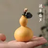 Brinquedo de texto natural torcido à mão em volta do dedo peça de mão cabaça macia com torneira pequena placa de mão brincar brincar cabaça gorda feminina atacado