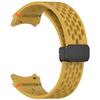 Para Samsung Galaxy Watch7 Fivela Dobrável Pulseira FE Car Line Silicone Pulseira 4567 Furo Universal