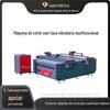 Máquina de Corte de Couro para Bolsas Economiza Materiais Corte Multicamadas Pele Animal Couro de Vaca Pelo de Coelho Almofada de Selagem Corte com Faca Vibratória