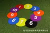 Disco de Sinalização Digital Plano Tapete de Jogo de Treinamento Sensorial Infantil Equipamento de Treinamento de Basquete Futebol Disco de Sinalização de Tênis