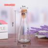 Envío gratis diy botella de los deseos vaso de pudín corcho estrella creativa botella vacía botella a la deriva estrella de la suerte perlas absorbentes botella arcoíris