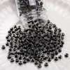 Cuentas de arroz de vidrio de alta calidad Oscuro Oscuro Cuentas redondas DIY Hecho a mano Casero Accesorios para collar pulsera con cuentas