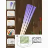 Kit de materiais culturais estilo chinês para ventilador de bambu DIY infantil, atividades de construção de grupo pai-filho, ventilador de grupo caseiro