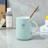 Copo de Plástico Desenho Animado Fofo para Enxaguante Bucal Doméstico Simples Copo para Escova de Dentes Espessado Resistente a Quedas Dormitório Estudantil Casal Copo para Lavar