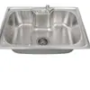 Fregadero de Cocina de Acero Inoxidable de un Solo Fregadero Anticorrosión