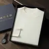 Suéter de Cachemir para Hombre Cuello Semi Alto 100% Cachemir Puro Otoño e Invierno Nuevo 68 Hilo Peinado Delgado Tejido de Punto Suéter Base