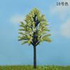 Árbol de musgo para mesa de arena, decoración de micropaisaje, fondo, árbol falso, modelo de paisajismo de alta simulación, peral, árbol de Navidad, árbol falso