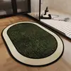 Alfombrilla de Piso de Barro Diatómico Estilo Medieval para Baño, Absorbente de Agua, Antideslizante, Resistente al Desgaste, Antibacteriana, Antimoho Alfombrilla de Baño