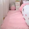 Tapete Nórdico Tie-dye de Seda e Lã para Casa Cross-border Dropshipping Simples Tapete de Chão para Sala de Estar Tapete de Pelúcia para Quarto ao Lado da Cama Capacho