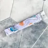 Bolsa Pop Empaquetada Individualmente con Asa Larga, Envuelto con Pañuelo de Seda, Pañuelo Pequeño de Satén Estampado, Cinta, Cinta de Regalo