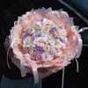 Ramo de Alas Rosa Eterna Beso de Hada Flor de Jabón Regalo Qixi para Novia Mejor Amiga Regalo de Cumpleaños