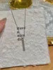 Collar Delgado con Zirconia para Mujer, Cadena para Clavícula con Colgante de Diseño de Lujo Ligero de Nicho, Joyería para Mujer