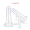 Copo de Massagem Facial de Silicone Dispositivo de Ventosaterapia Dispositivo de Ventosaterapia a Vácuo de Grau Alimentício Ferramenta de Sucção para Massagem Facial a Vácuo Cuidados com a Saúde