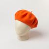 Boina británica retro Ishihara Rimei, gorro de pintor japonés grueso para mujer, boina de lana de estilo coreano para todo tipo de prendas.