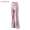 Pantalones acampanados de cintura alta para niñas, pantalones de yoga elásticos para niños, pantalones casuales para niñas para uso al aire libre, tallas medianas y grandes, pantalones deportivos de primavera y otoño
