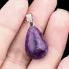 1463-20mm redondo gota de água pingente natural semi-precioso pedra redonda gota de água pingente brincos faça você mesmo acessórios colar