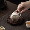 Tetera de Cerámica Estilo Chino Zhini Lai Cai con Lavado de Tinta para Uso Doméstico, Tetera Individual Vintage del Juego de Té Kung Fu como Recuerdo
