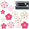 Clip de Aromaterapia de Flores para Aire Acondicionado de Coche Salida de Aire de Coche Margarita Clip para Perfume Salida de Aire de Coche Suministros para el Interior del Coche Mujeres