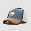 Gorros para Bebé para Otoño e Invierno, Lindos Gorros con Orejas de Oso, Gorros Lei Feng para Bebés, Gorras de Béisbol para Compras de Niñas Pequeñas
