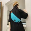 Bolso de Pecho de Moda para Mujer Ins Moda Japonesa Lona Bolso Cruzado al Hombro Modelo 2025 Estudiante Casual Deportivo Bolso de Cintura Simple