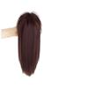 Cascada Semi-Atado Cola Recta Melocotón Cabello Largo Femenino Estilo Dulce Natural Vacaciones Pinza Tipo Pinza Agarrador de Tiburón Semi-Atado Cabello Largo Liso Cola Alta Melocotón