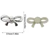 Nuevo modelo transfronterizo: Diapositivas para zapatos DIY electroplateadas, hebillas para zapatos, hebillas para bolsos, accesorios para el cabello, hebillas para cajas, venta directa de fabricante profesional de ABS