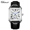 Reloj Más Vendido en Douyin Marca Chenxi Reloj de Cuarzo Cuadrado Aleación Venta Directa del Fabricante Al Por Mayor en Stock Reloj de Correa Hombre