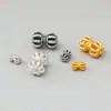 Colar com pingente de vajra estilo Xizang em prata pura s925, rosário budista, acessórios e componentes decorativos