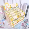 Bolsas ciegas de papelería vacías personalizadas, bolsas de regalo grandes y lindas, cuadernos de lápices personalizados, papel y cajas vacías