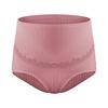 Ropa interior para embarazadas, talla grande, transpirable, cintura alta, soporte abdominal, ajustable, encaje, algodón peinado, acanalado, 831