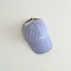 Sombrero de Verano para Niños Qiunan Estilo Nuevo Transpirable con Parte Superior Abierta Protección Solar Macaron Visera Gorra de Béisbol para Bebé