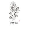 Pequeñas Calcomanías de Tatuaje Impermeables para Brazo Completo, Pintura de Medio Brazo con Flores y Animales, Calcomanías de Tatuaje de Estilo Europeo y Americano Transfronterizo