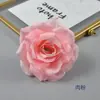 10cm Flor Rosa Cor Dourada Rosa Flor de Casamento Arco de Flores Arranjo de Flores Guia de Flores Decoração Projeto de Arranjo de Flores Coluna de Flores Branco Puro