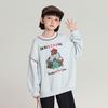 Sudadera Infantil Pudding Haru 2025 Otoño Nueva Sudadera con Estampado de Dibujos Animados Sudadera Cómoda y Suave para Niñas