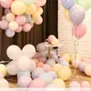 Globos Macaron al por Mayor Decoración de Sala de Bodas Arreglo de Boda Creativo de Moda Suministros de Boda Globos para Fiesta de Cumpleaños