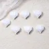 Perla de Imitación Color Macarrón Corazón Rosa Joyería para Uñas Accesorios para Uñas Portátiles Funda para Teléfono Celular Accesorios Pequeños DIY