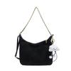 Bolso de Gran Capacidad para Mujer Moda 2025 Versátil Nuevo Escarchado Retro Cadena Hombro Cruzado Bolso Dumpling para Viajero