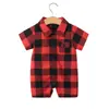 Ropa de bebé verano ropa de bebé clase a recién nacido un año caballero mameluco de manga corta enterizo ropa para niños
